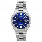 Citizen Tsuyosa roostevabast terasest sinine numbrilauaga automaatne meeste k&auml;ekell NJ0150-81L sinine