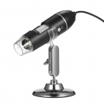 321P 1000X iOS ja Android jaoks 2 &uuml;hes HD digitaalmikroskoop k&auml;eshoitav kaasaskantav mikroskoop uus 2 With Metal Stand must