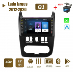 8-tolline Android 2 Din autoraadio multimeediumivideopleier Lada larguse 2012-2020 jaoks koos nupunupuga GPS-navigatsiooni heli Carplay 2+32GB 1+32GB