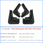 Autotarvikud Volkswagen VW Polo aw6 mk6 Poriklapid Poritiivad Poritiivad Porilauad Poriklapi kaitsmed Pritsmed ees taga 4tk