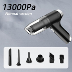 13000/20000Pa autotolmuimeja 3-&uuml;hes juhtmevaba kaasaskantav puhastusrobot Mini kodune v&auml;lipuhur tolmuimeja klaviatuuri puhastamiseks Basic black must