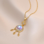 Dreamcatcher Feather Ripats Kaelakee Naise rangluu kett kaelakee