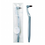 V&auml;ike L-kujuline harjapeaga hambahari hammastevaheliste t&uuml;himike jaoks Puhastusvahendid S&uuml;gavpuhastav kaasaskantav hambah&uuml;gieen hambaravi suuhooldushari 1pc