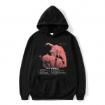 Art Aesthetic TV T&uuml;drukutele Graafiline kapuuts Prantsuse Exit Pusa Unisex Naiste Mood Hip Hop Pusad Unisexi avara kapuutsiga pullover Unisex L