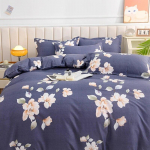 Kaasaegses stiilis tekikott 220x240/210x210, roosa lillemustriline tekikott, kaheinimesevoodi, kuninganna/kuningaga(Padjap&uuml;&uuml;r puudub) Cover 135x200cm