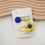 Suvised v&auml;rvilised prinditud juuksen&otilde;elad Klipid Kawaii multikas korea stiilis t&uuml;drukute juuksen&otilde;elad