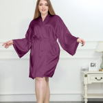 Suurem&otilde;&otilde;tmeline soliidne kleit Pidžaamad Naiste Prantsuse Elegantne Classic Basic V-kaelusega pikkade varrukatega &ouml;&ouml;s&auml;rk Home Service Chic XL valge