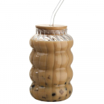 Creative klaastass kaanega ja k&otilde;rrekohvipiimamahla kruus 800ml