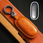 GUSHIBEI ehtsast nahast auto v&otilde;tme&uuml;mbrise kate Li L9 IDEAL ONE jaoks pruun