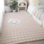 Kunstk&uuml;&uuml;liku karusnahast vaip kohev diivanimatt padi libisemisvastane pestav elutoa vaibad pehme magamistoa vaip t&uuml;drukutele karvane tooli matt kaunistus 110x160cm