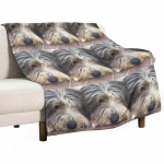 Habemikuga Collie Uneaeg - Hoiab alati &uuml;he silma lahti igaks juhuks! Viskepadi diivanipadi raske tekk 75x100cm (30x40inch)