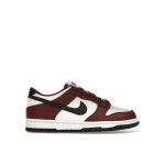 Nike Dunk Low GS Dark Team Red Laste tossud Must Summit-White Valge FZ4352-600 35.5