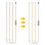 LED taimekasvatuse valgusribad 8W 168LED 4000K 169,2lm Bright Grow lamp koos 8H/12H/16H taimeriga 5 3 Bars Red Blue Light