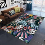 Rohelised taimed Lehed Loomad Suured Vaibad Vaibad Elutuba Magamistuba Dekoratiivsed p&otilde;randamatid Libisemisvastased Pestavad Lauamatid Alfombra 80x120cm