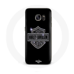 &Uuml;mbris Samsung Galaxy S6 edge Harley Davidsoni mootorrataste logo jaoks
