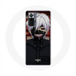 Coque pour Xiaomi Redmi Note 10 Pro Tokyo Ghoul Kaneki Ken Masque Japonais Anime