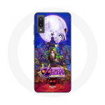 Coque pour Samsung Galaxy A02 La l&eacute;gende du Masque de Majora Zelda Jeux Vid&eacute;o