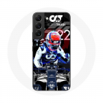 &Uuml;mbris Samsung Galaxy S22 vormel 1 Yuki Tsunoda Jaapani F1 v&otilde;idus&otilde;itja jaoks