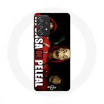 Coque pour Samsung Galaxy A33 5G La casa de papel Masques de Dali