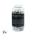 Saengsnature Himalayan Black Bath Salt Lemon Flavor, 1200g, 2 units