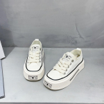 Naiste paksu tallaga l&otilde;uendist kingad kevad-suvised uue platvormiga sobivad spordijalatsid vabaaja valged kingad lauajalatsid 35 valge