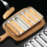 Roostevabast terasest vorstivorm Laste hot dogi valmistamise vorm DIY k&uuml;psetatud singivorstikeetja majapidamisk&ouml;&ouml;k