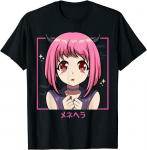 Jaapani Anime Girl Punk Evil Pastel Hera Anime Lover Premium Unisex T-s&auml;rk S