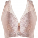 Suures suuruses aluspesu DE Push Up rinnahoidja naiste alustraat laiad rihmad &otilde;hukesed lillelised seksikas bralette pesu Suures suuruses Push Up rinnahoidjad daam 50/115E roosa