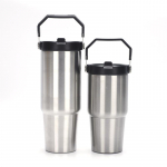 Car Cup Travel Thermal Cup Termos Veepudel Termos Joogin&otilde;ud trummel Kruus Kohv Original Thermo Thermos Termovaakumkolb Kaasaskantav J&auml;&auml;kuninga tass 20oz