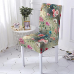 Plant Style Tooli katted M&ouml;&ouml;bel K&ouml;&ouml;gitoolid Katted Lilled Mustrid Toolikate S&ouml;&ouml;gitoa Tooli Katted Avaleht Stuhlbezug 1PCS