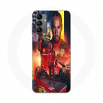 Coque Maniacase pour Samsung Galaxy A04s Lewis Hamilton Scuderia Ferrari F1 officiel