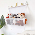 over Door Organizer,Stuffed Animal Net Hammock Hanging Wall Bedroom Plush Toy Storage Holder for