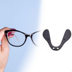 U-kujulised prillide ninapadjad Prillide sadulsild Kaasaskantav Universaalne Metallist S&uuml;damik DIY jaoks