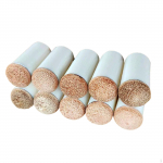 10 Pieces Billiard Pool Cue Tips 12mm Portable Lightweight Slip on Billiards pruun