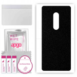 apgo Protective Skin Sticker for the back compatible with Blackview Max 1, Wrap Film, Foil, Vinyl - Pattern Matte Black
