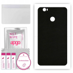 apgo Protective Skin Sticker for the back compatible with Oukitel U11 Plus, Wrap Film, Foil, Vinyl - Pattern Matrix