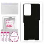 apgo Protective Skin Sticker for the back compatible with Doogee S97 Pro, Wrap Film, Foil, Vinyl - Pattern Matrix