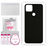 apgo Protective Skin Sticker for the back compatible with Google Pixel 5a 5G, Wrap Film, Foil, Vinyl - Pattern Matrix