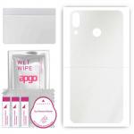 apgo Protective Skin Sticker for the back compatible with Asus Zenfone 5 ZE620KL, Wrap Film, Foil, Vinyl - Pattern Matte Transparent
