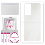apgo Protective Skin Sticker for the back compatible with Redmi Note 11 Pro 4G, Wrap Film, Foil, Vinyl - Pattern Matte Transparent