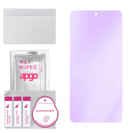 apgo Anti-Blue 9H Hybrid protective glass compatible with Ulefone Armor 8 5G, flexible nano glass, great replacement for tempered glass, scratch-resis