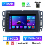 Reakosound Android 7'' 2Din Auto Raadio Multimeedia Videopleier Stereo GMC Buick Chevrolet jaoks GPS Navigatsioon Automotivo Carplay