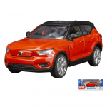 1/32 sulamist Volvo XC40 linnamaastur, maastikuvalu mudel M&auml;nguautod, helivalgus, tagasit&otilde;mmatav autos&otilde;iduki m&auml;nguasjad 1/32-Size:14*6.3*5.2cm punane