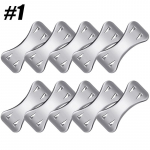 50/70 tk/komplekt elastsed sidemeklambrid sideme &uuml;mbrisklambrid venivad metallklambrid vahetatavad &uuml;mbrisklambrid erinevat t&uuml;&uuml;pi sidemete jaoks 50Pcs