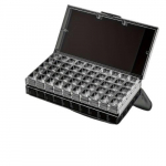 &Uuml;hekordseks kasutamiseks m&otilde;eldud Crystal Tattoo Ink Cup p&uuml;simeigi pigmendi l&auml;bipaistev konteiner t&auml;toveeringu tarvikud 50pc