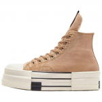 Rick Owens x Converse DRKSHDW DBL DRKSTAR Chuck 70 High Pesemata L&otilde;uendi Pakk - Hele Unisex Tennised Tan Egret A06756C 44
