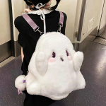 Y2k Cute Ghost Plush seljakott Kawaii kohev Crossbody kott Multikas Naiste Messenger Moe &otilde;lakott T&uuml;drukule vabaaja rahakott k&auml;ekott