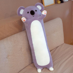 50-130 cm hiidpanda pl&uuml;&uuml;sist m&auml;nguasi, silidriline loomatugi padi, koaala t&auml;idisega pl&uuml;&uuml;sist magamiss&otilde;ber 50cm