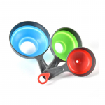 K&ouml;&ouml;gilehter Silikoonist kokkupandav teleskooplehter pulber, laia suuga moosilehter K&ouml;&ouml;gin&otilde;ud