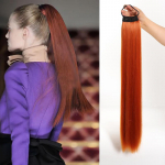 Pikk sirge hobusesabaga parukas kummipaeltega, pehme ja kuumakindel s&uuml;nteetiline parukas, mis sobib naiste igap&auml;evaseks kasutamiseks hobusesaba aksessuaarina